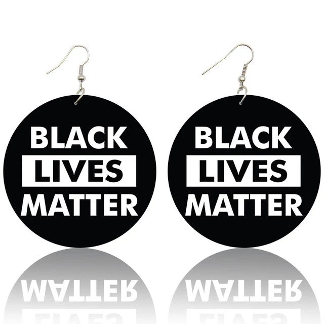 Statement Wooden Earrings