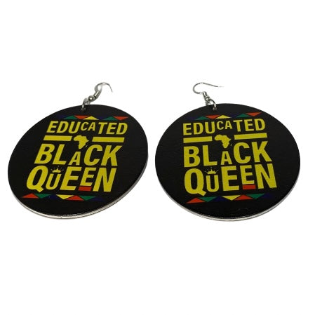 Statement Wooden Earrings