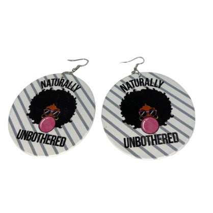 Statement Wooden Earrings