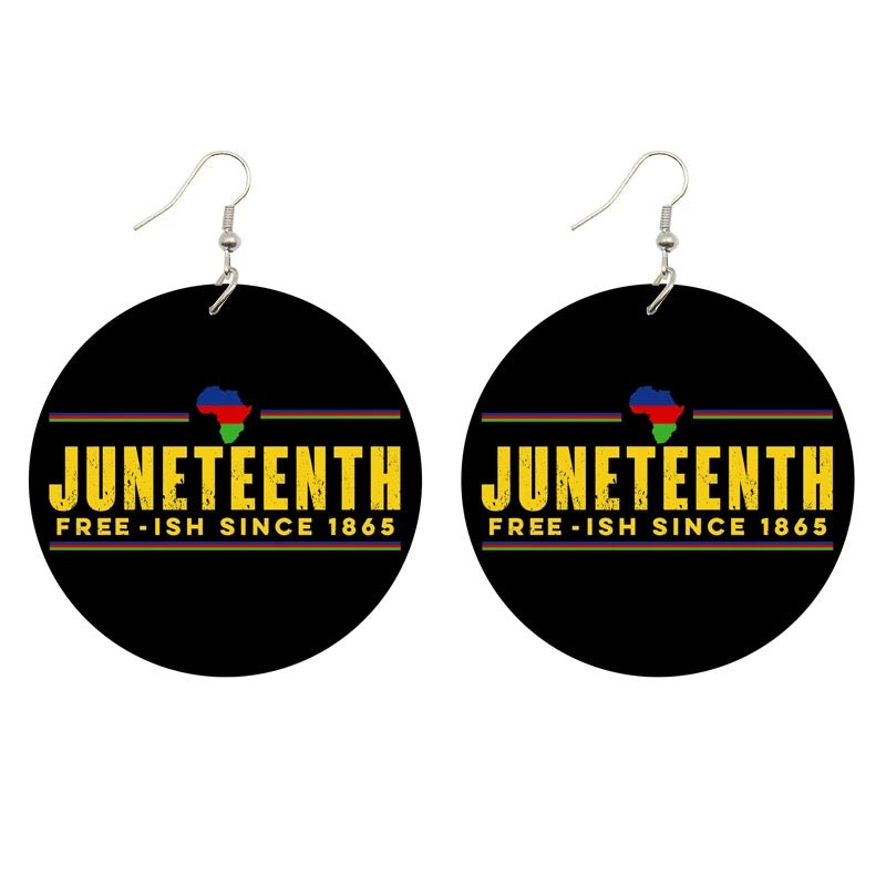 Statement Wooden Earrings